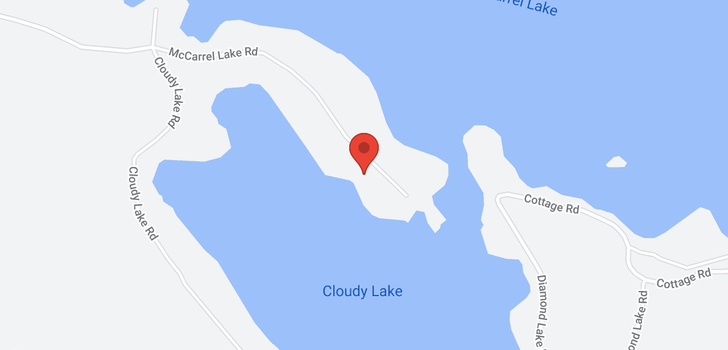 map of 413 McCarrel Lake RD